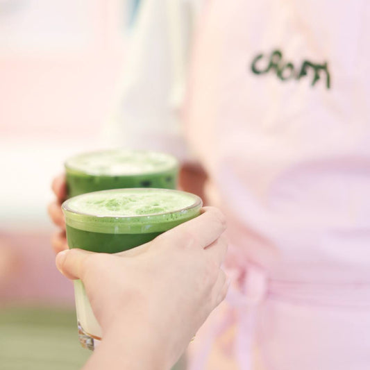 Matcha latte glacé L